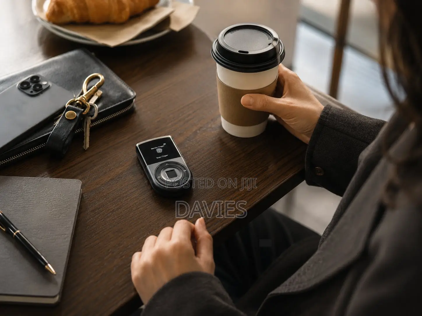 D’Cent Finger Print Crypto Hardware Wallet