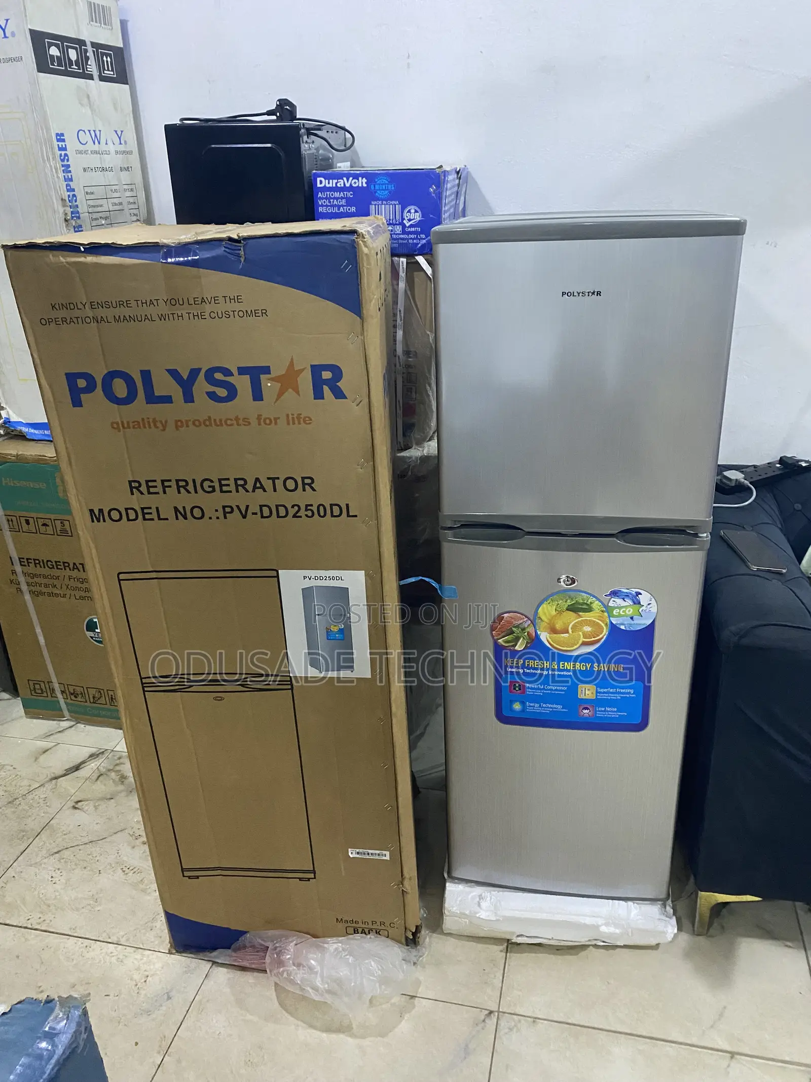 Polystar Reliable Refrigerator 142l