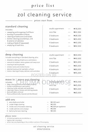 Cleaning Service