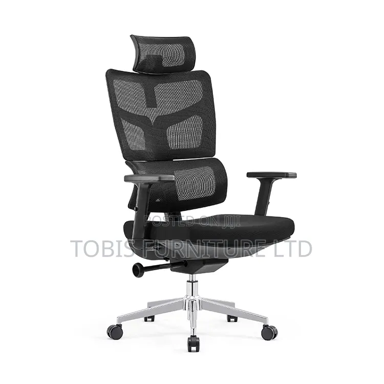 Ergonomic Mesh Executive Office Chair With Headrest