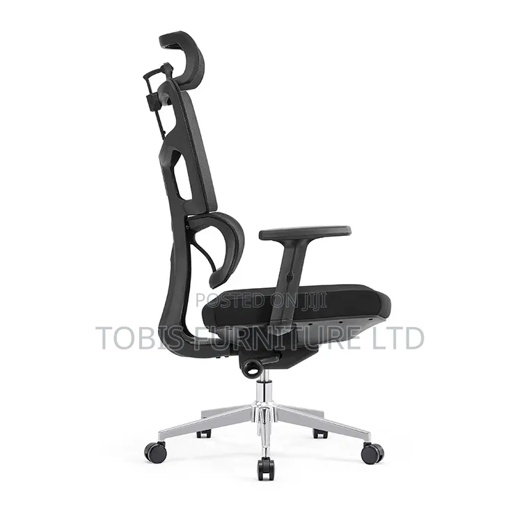 Ergonomic Mesh Executive Office Chair With Headrest