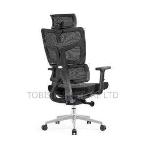 Ergonomic Mesh Executive Office Chair With Headrest