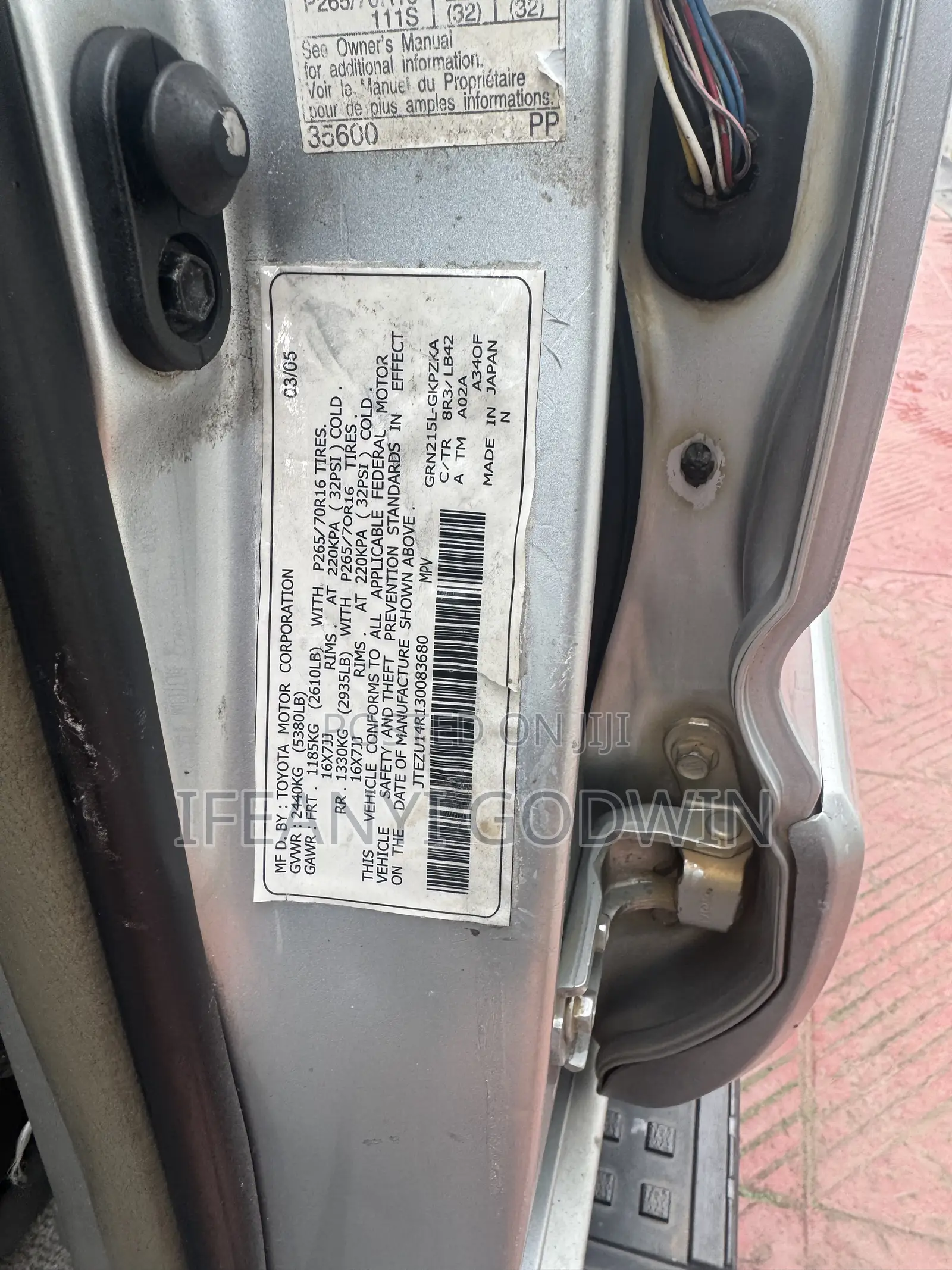Toyota 4-Runner 2005 Silver