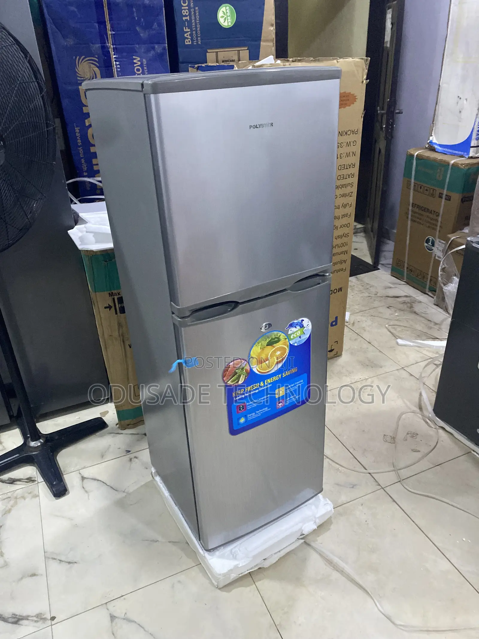 Polystar Refrigerator 142l With Freezer Compartment