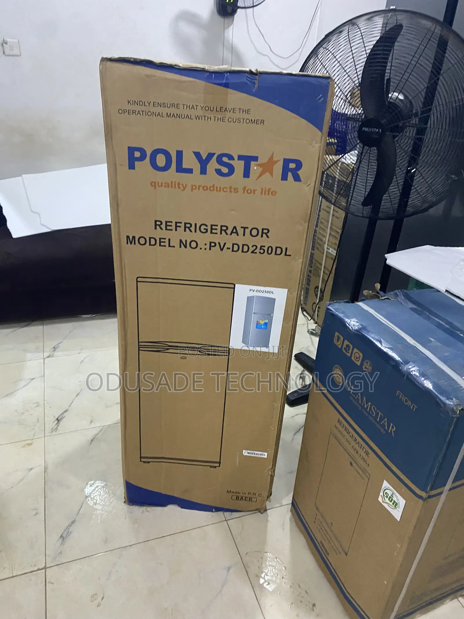 Polystar Refrigerator 142l With Freezer Compartment