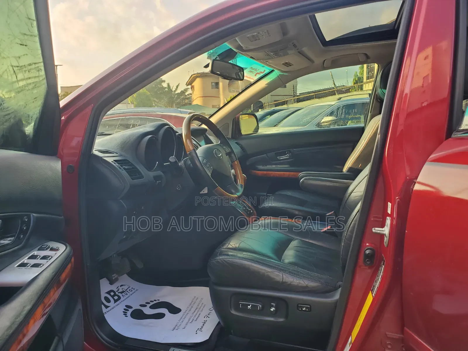 Lexus RX 350 2008 Red