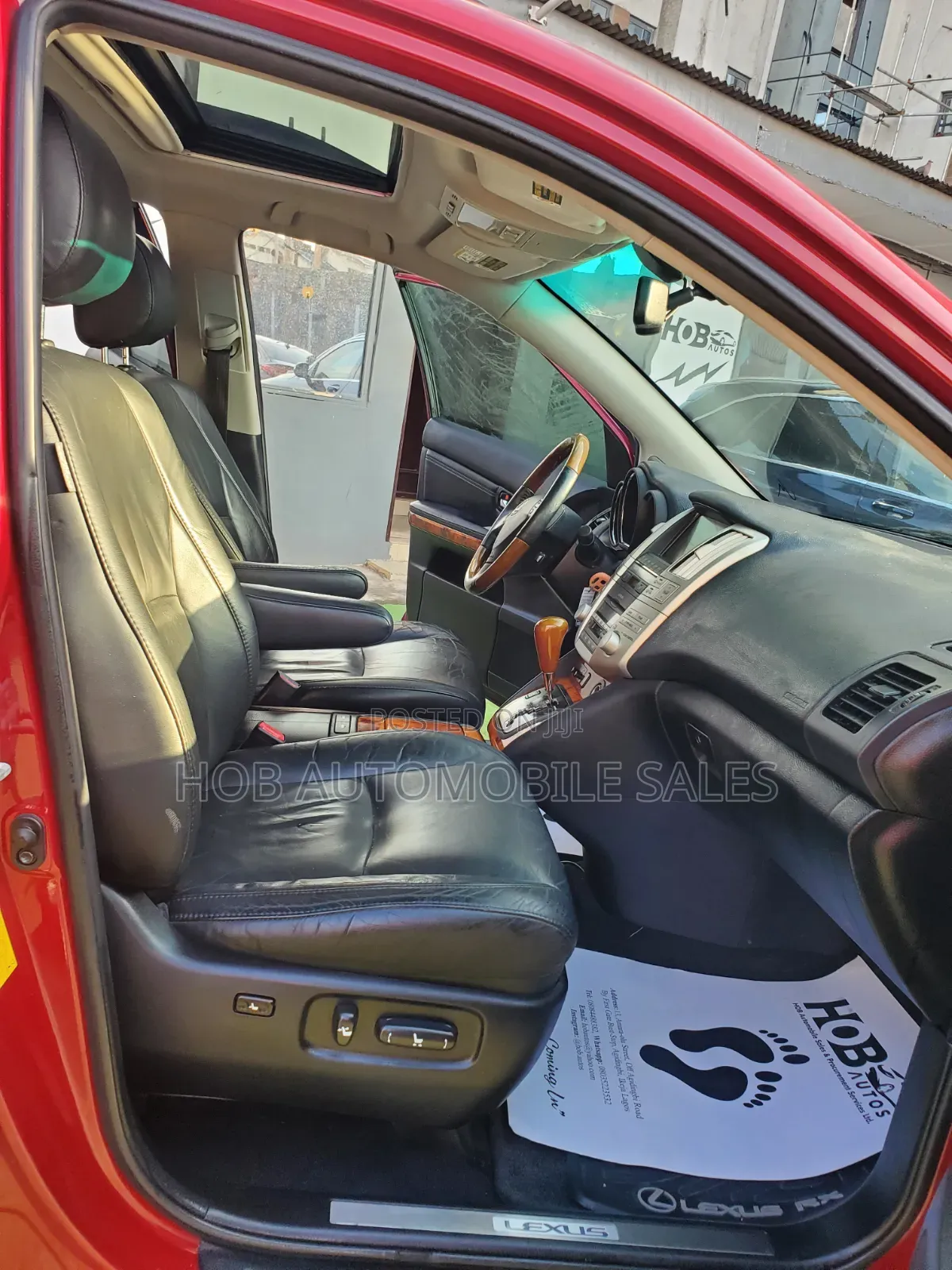 Lexus RX 350 2008 Red