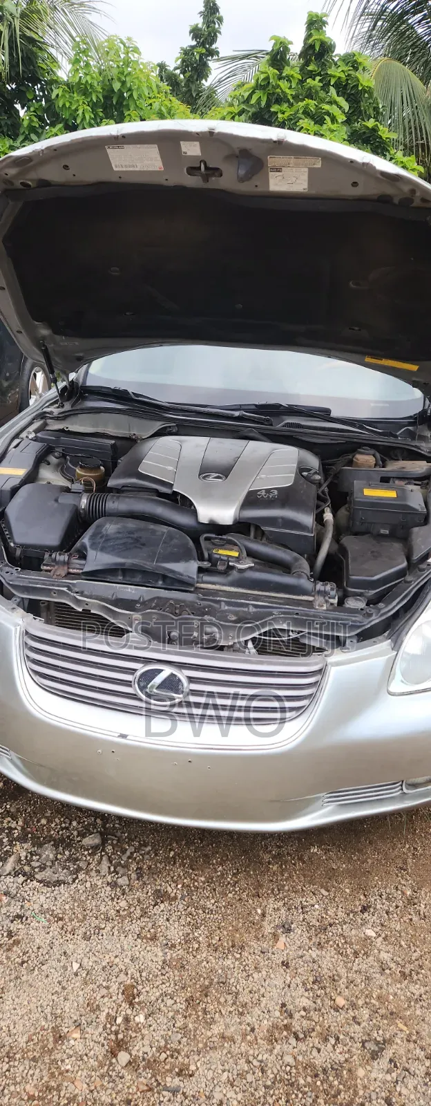 Lexus SC 2002 Silver