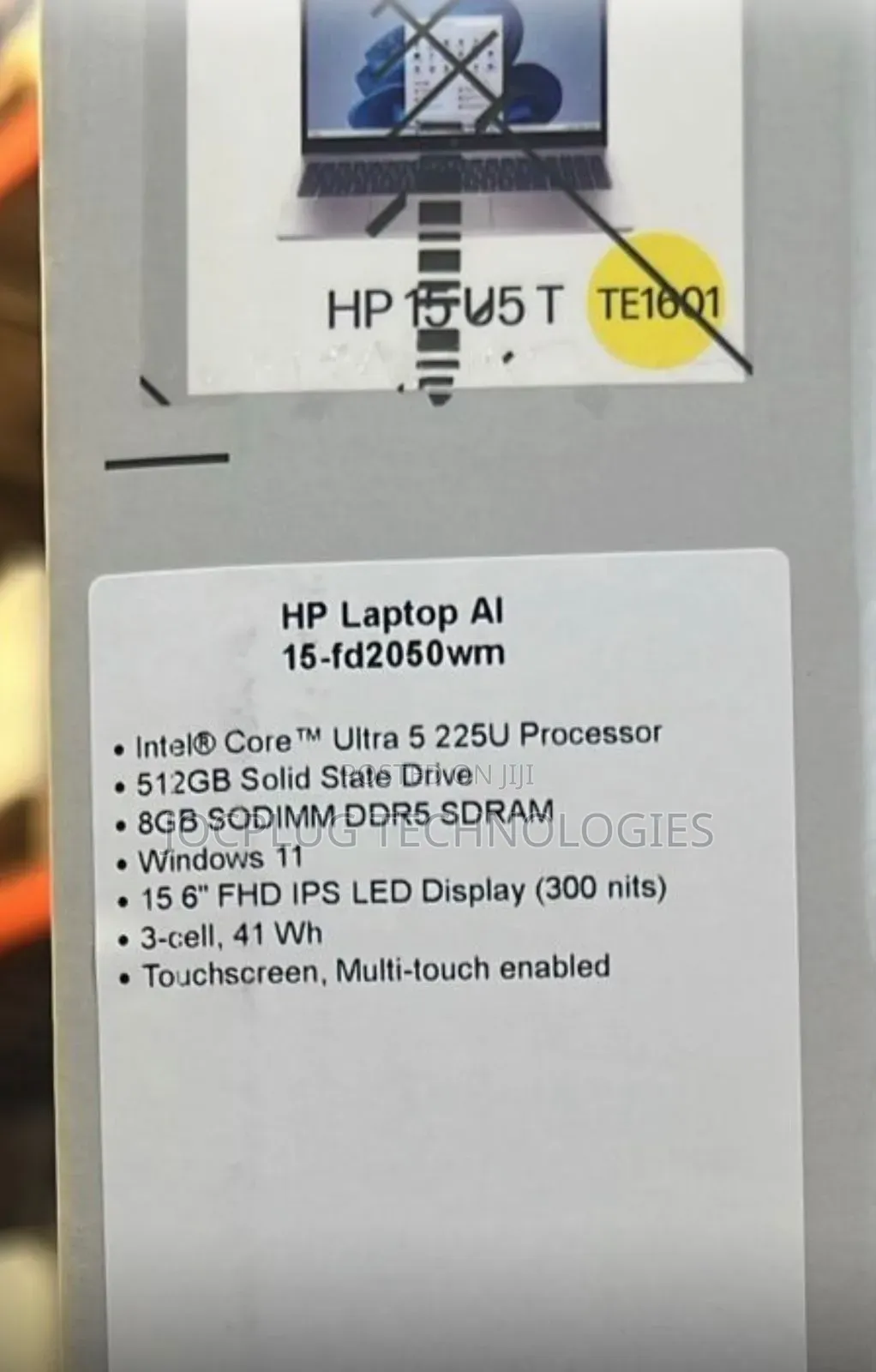 New Laptop HP 15 8GB Intel Core i5 SSD 512GB