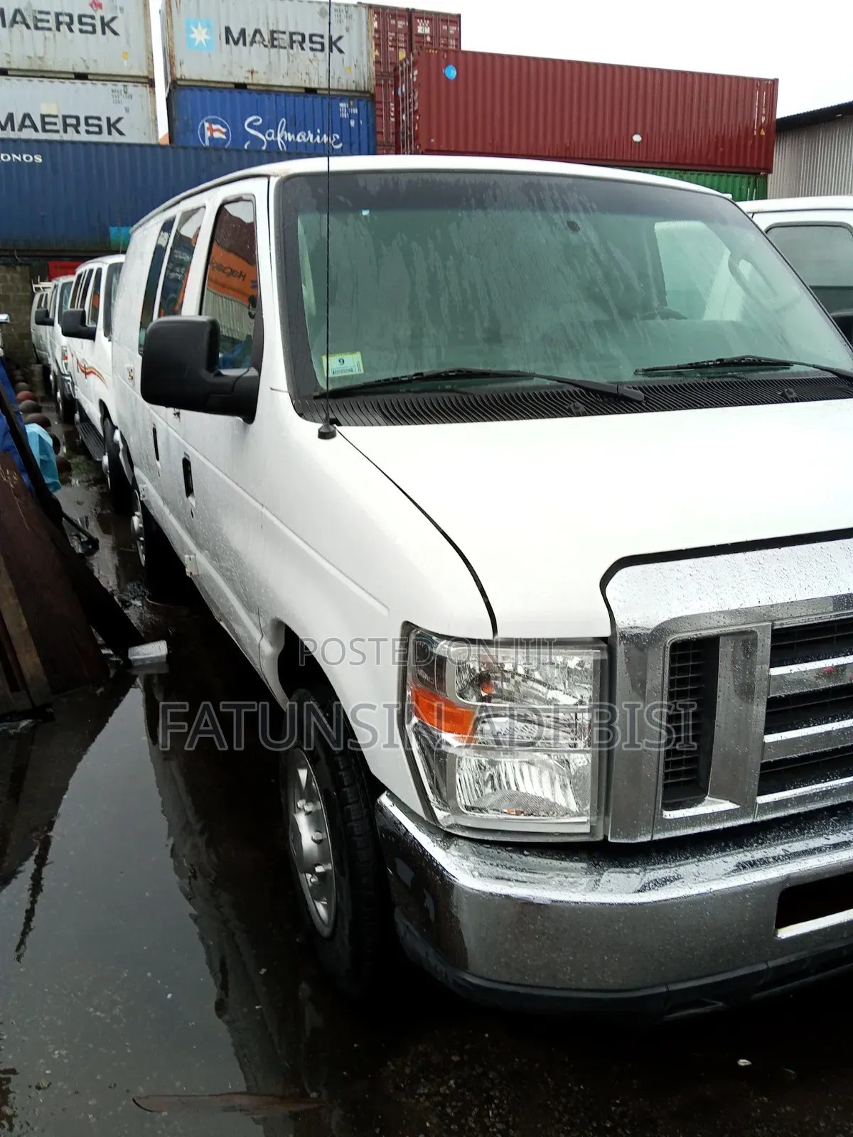 Ford E250 2012 White