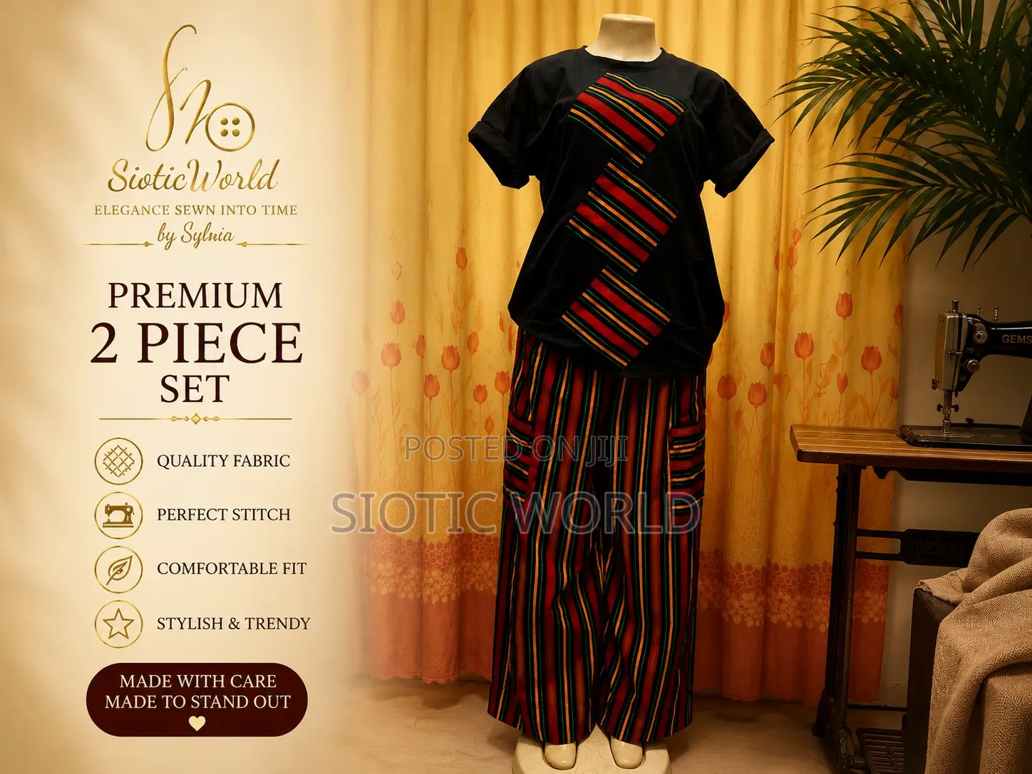 Ankara 2-Piece Set
