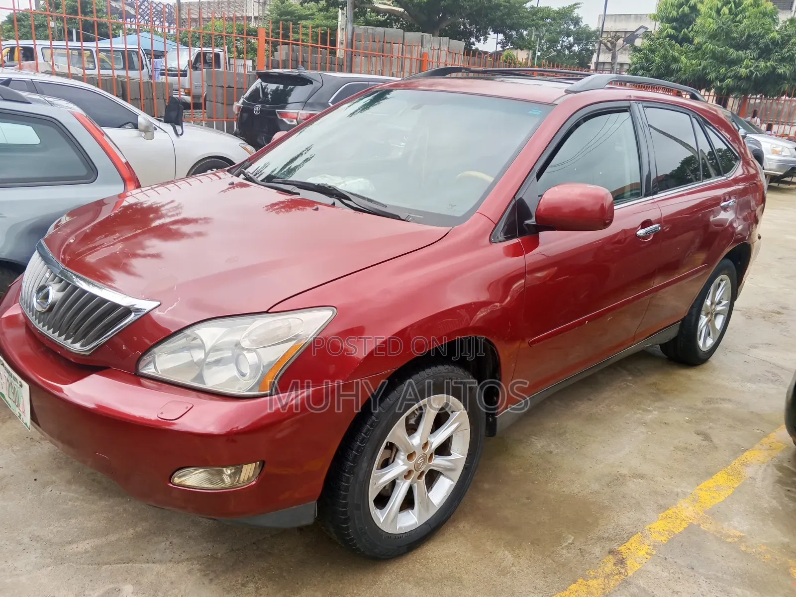 Lexus RX 2008 Red