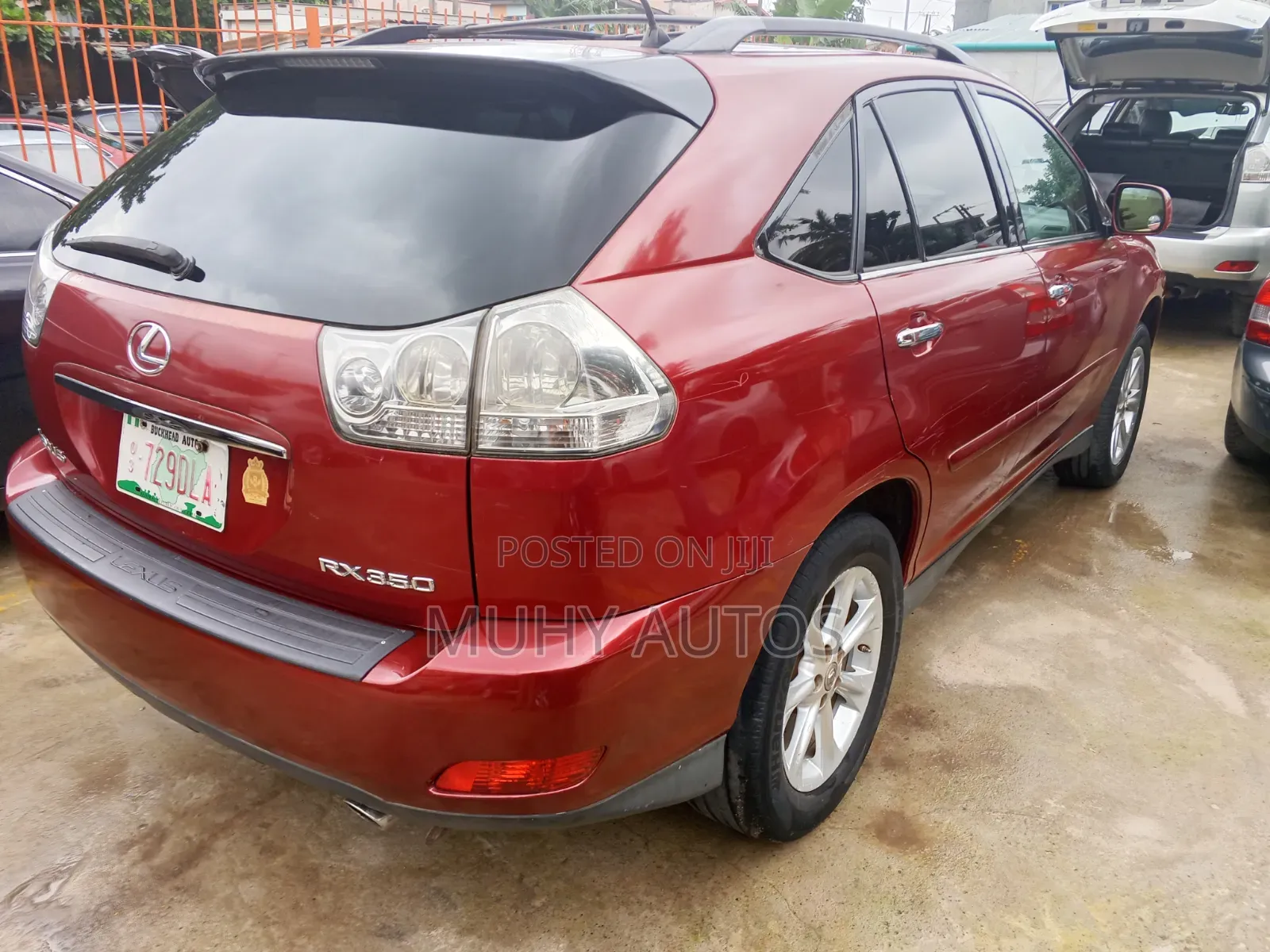 Lexus RX 2008 Red