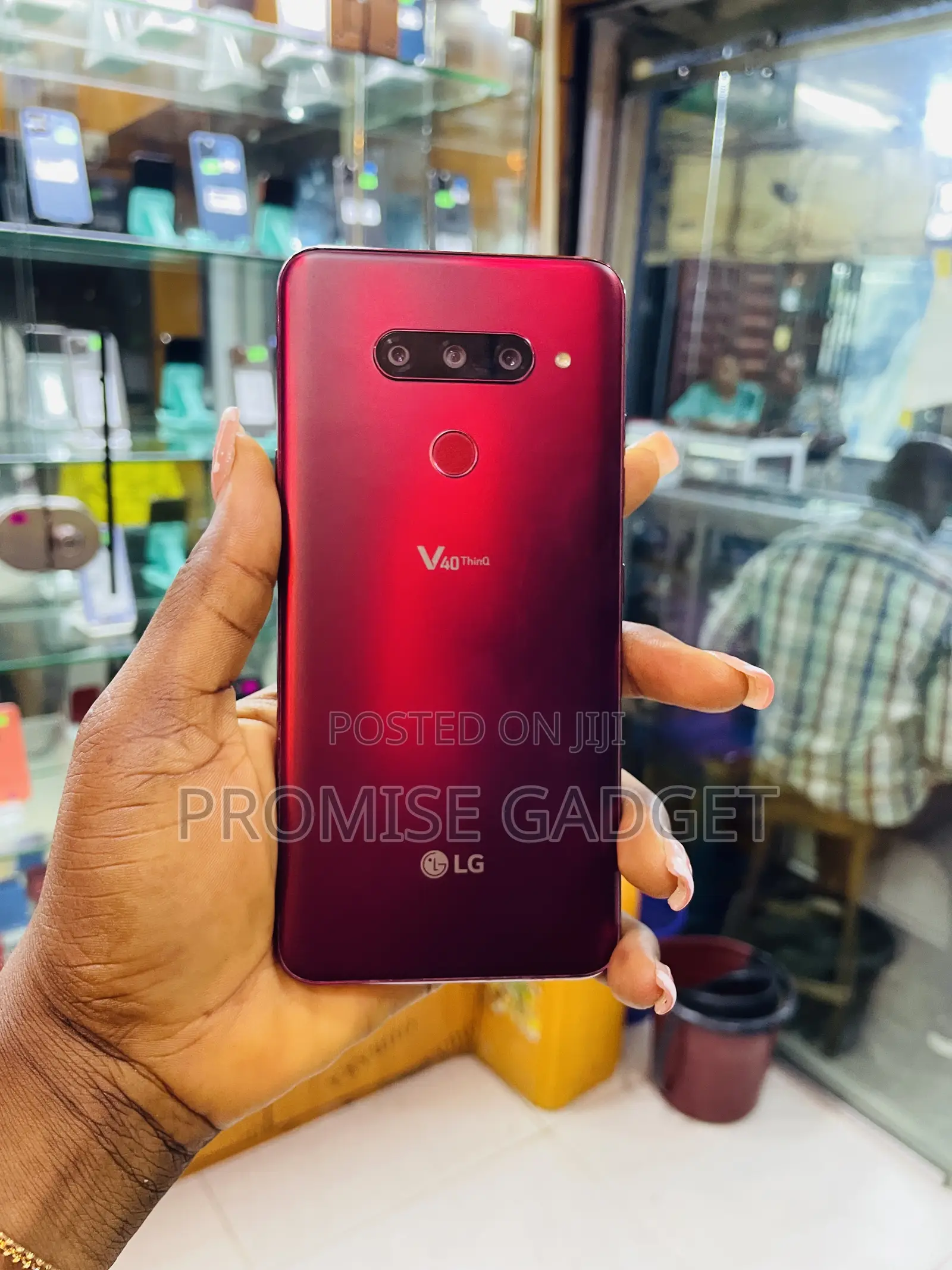 LG V40 ThinQ 128 GB Red