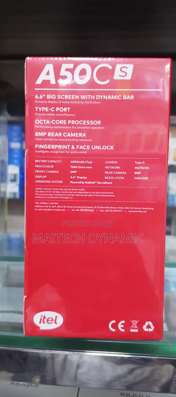 New Itel A50C 32 GB
