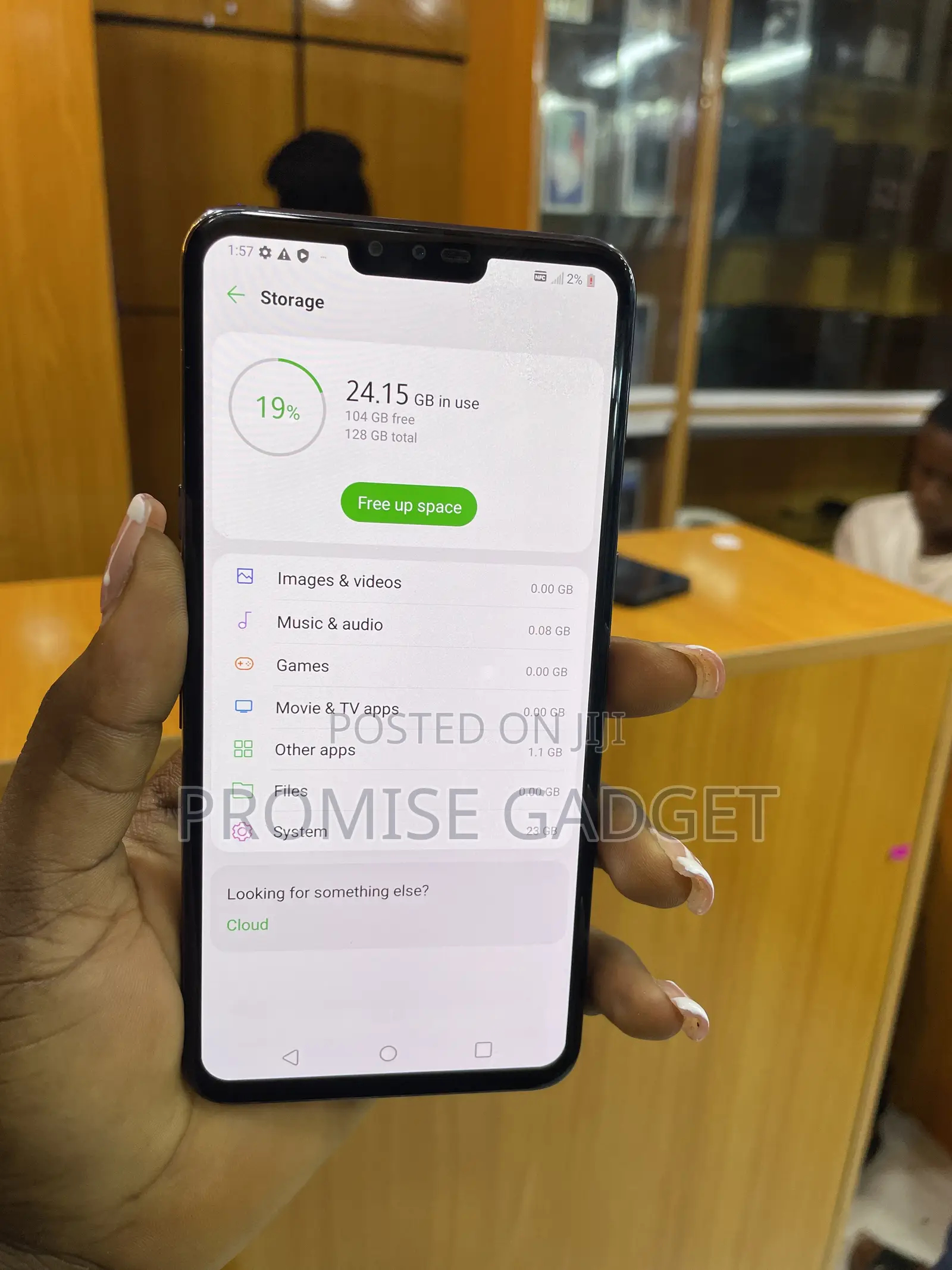 LG V50 ThinQ 128 GB Black