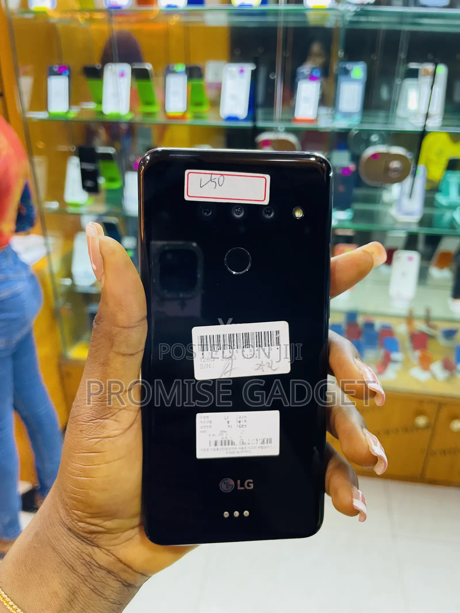 LG V50 ThinQ 128 GB Black