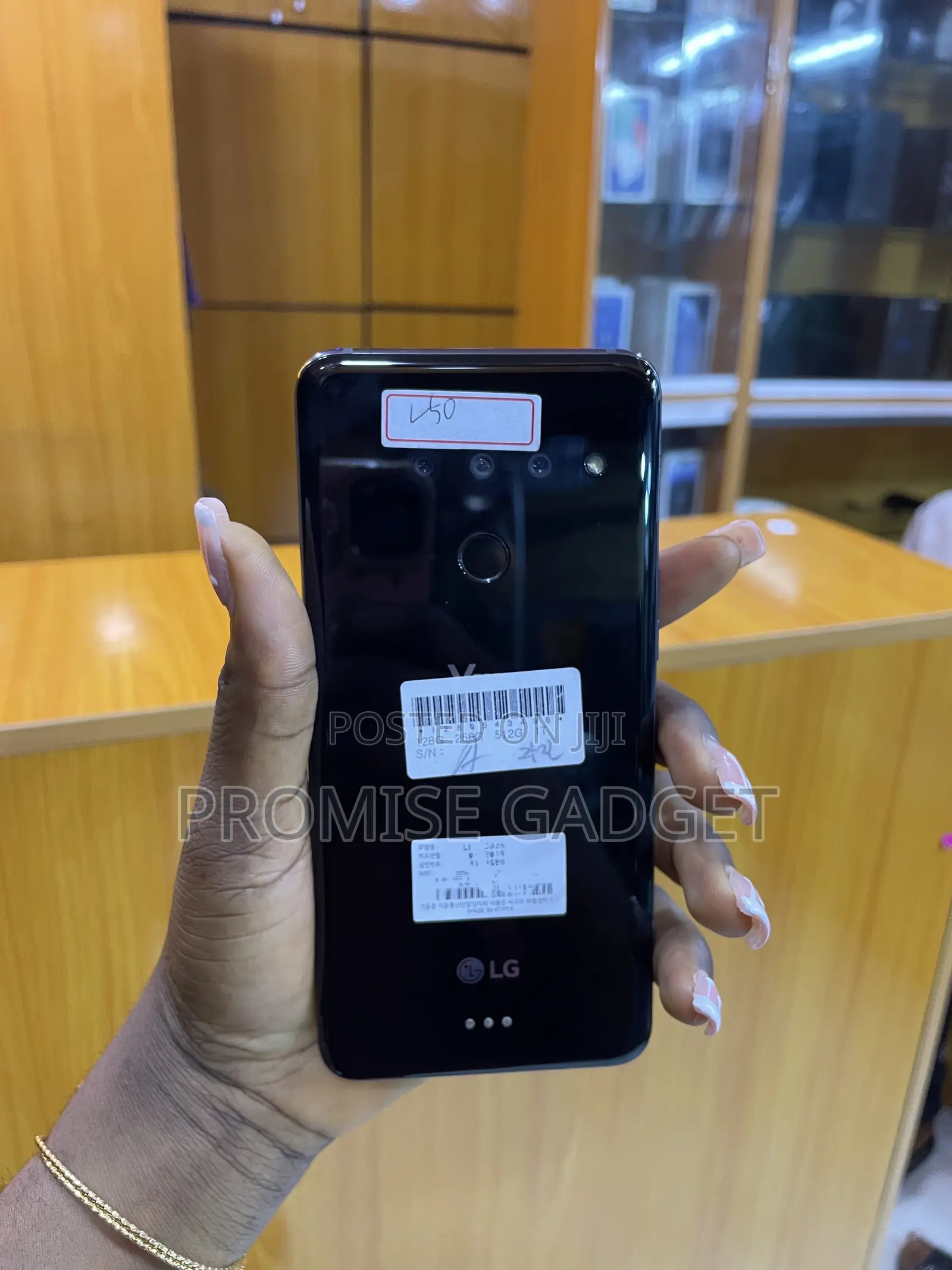 LG V50 ThinQ 128 GB Black