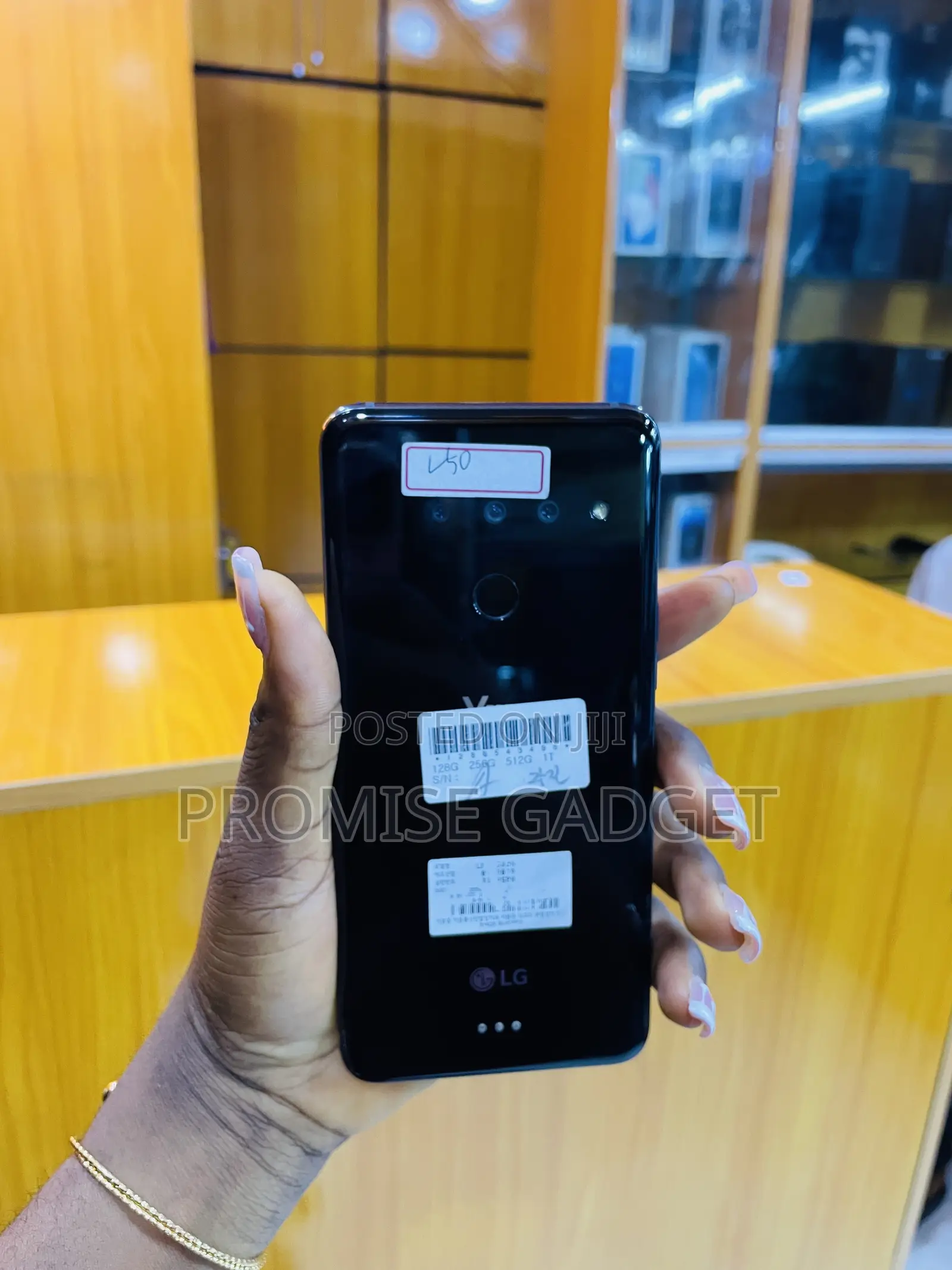 LG V50 ThinQ 128 GB Black