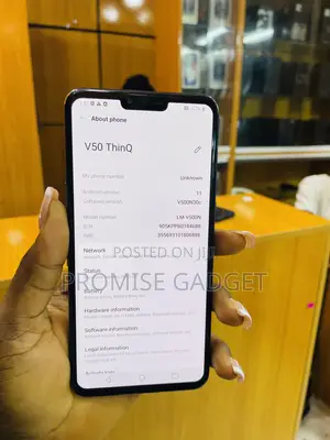 LG V50 ThinQ 128 GB Black