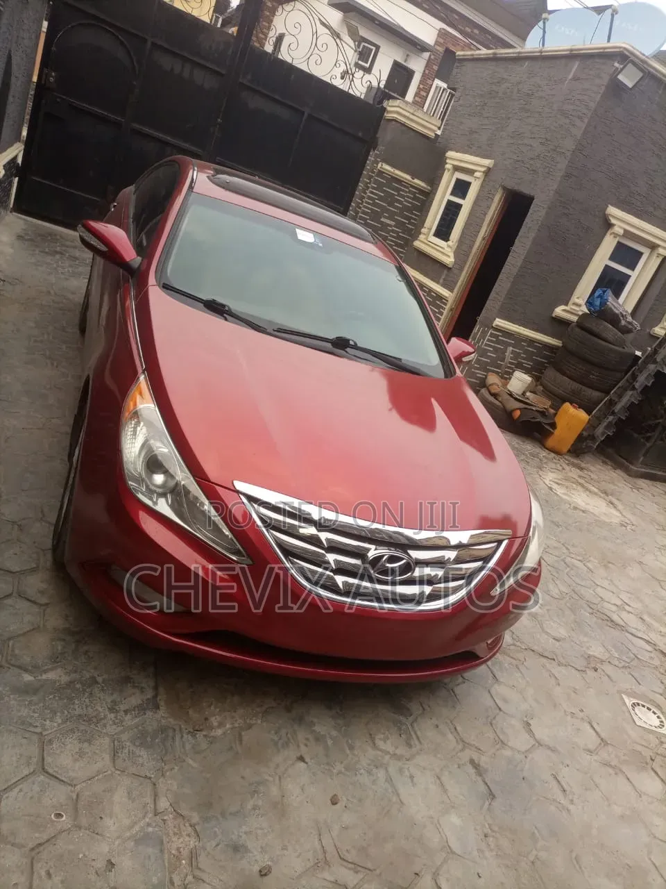 Hyundai Sonata 2013 Red
