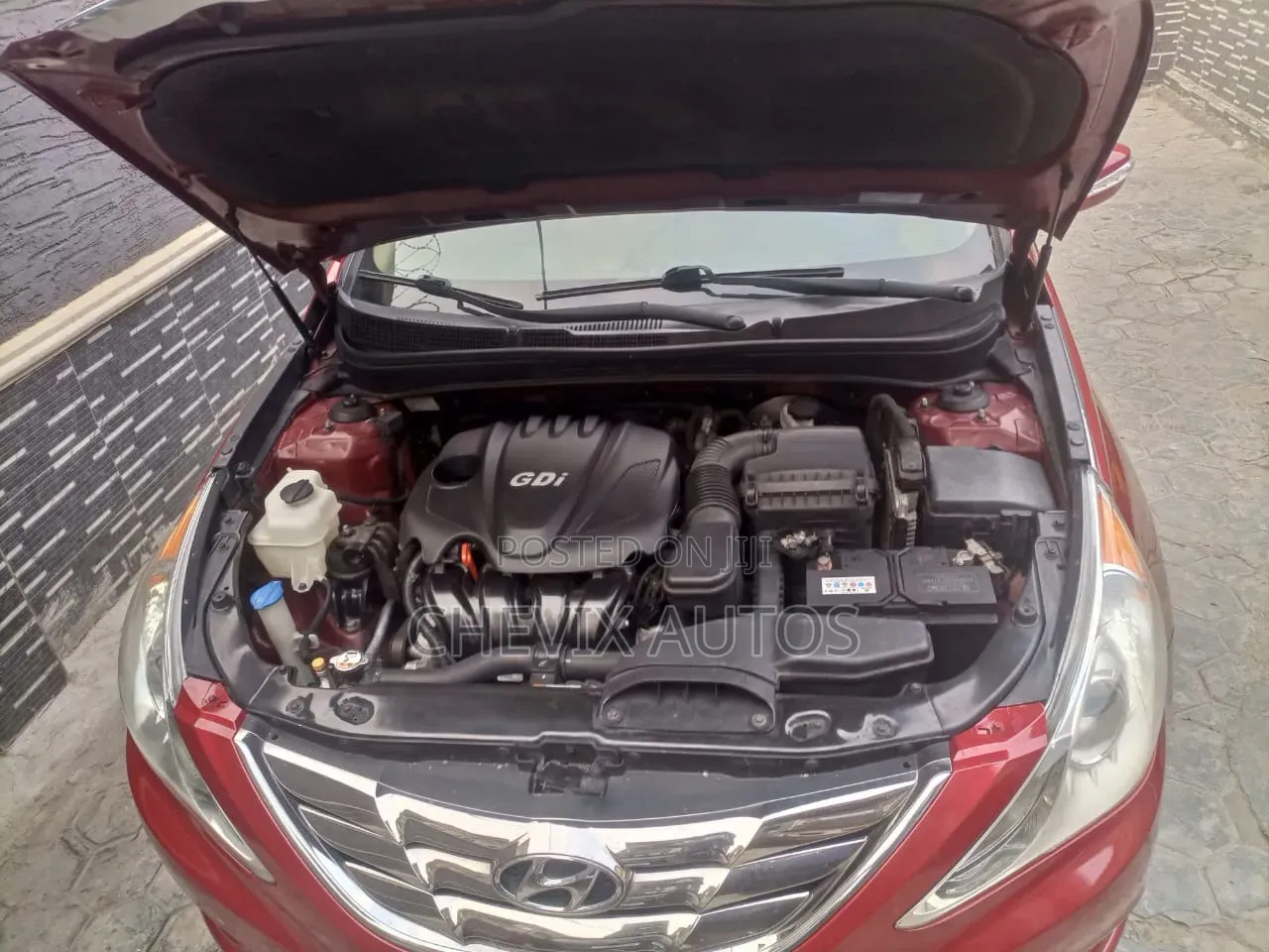 Hyundai Sonata 2013 Red