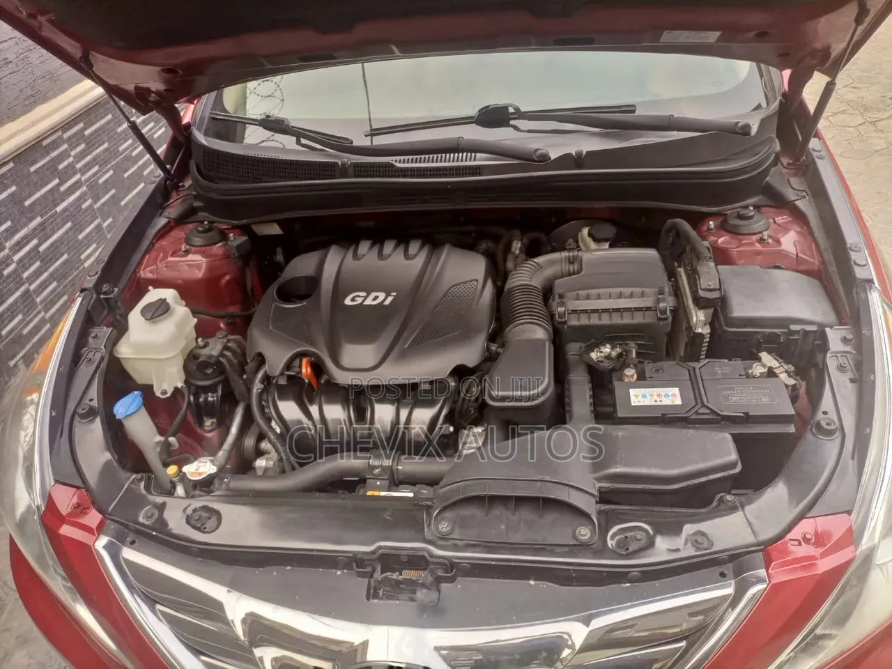 Hyundai Sonata 2013 Red