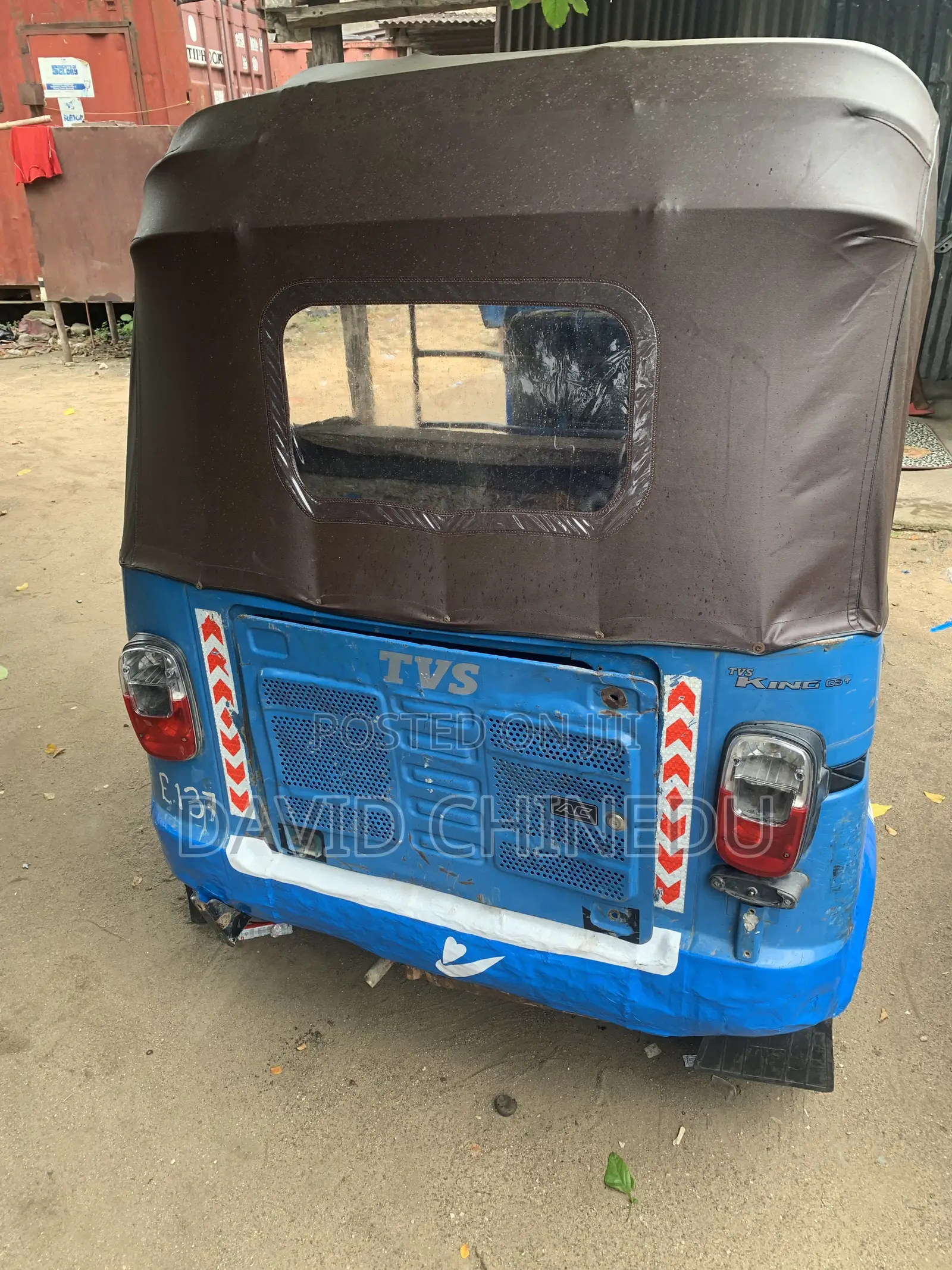 TVS King Deluxe Plus iTouch Start 2024 Blue