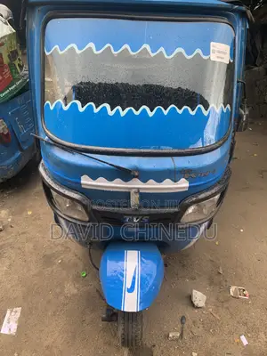 TVS King Deluxe Plus iTouch Start 2024 Blue