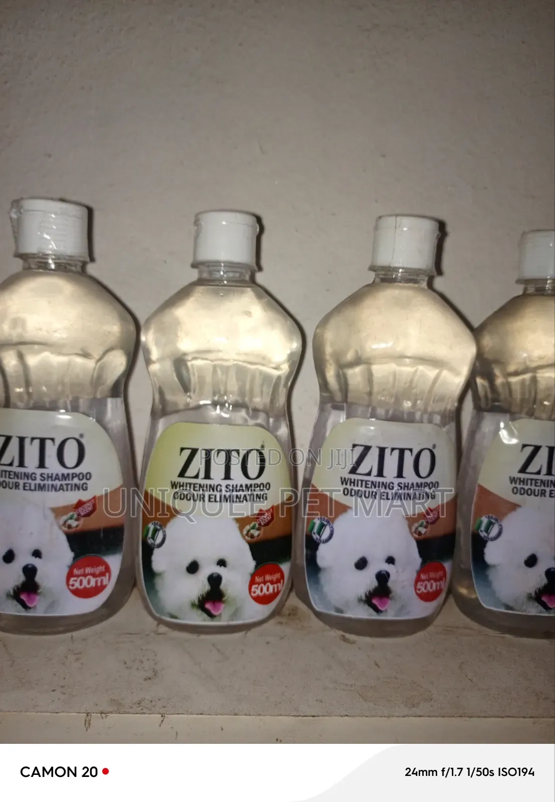 Zito Whitening Shampoo Dog Shampoo