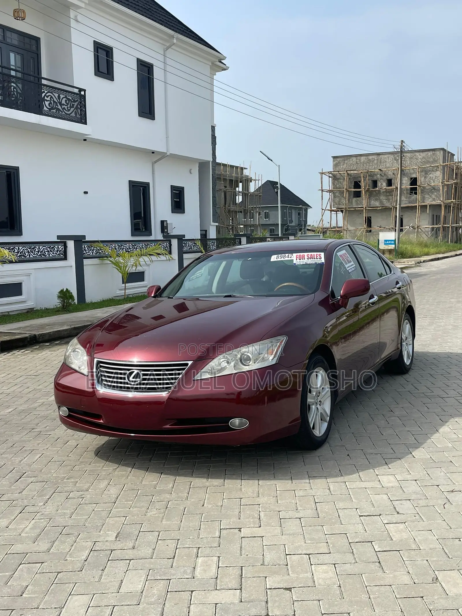 Lexus ES 350 2009 Red