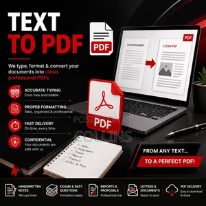 Document Typing and PDF Converstion