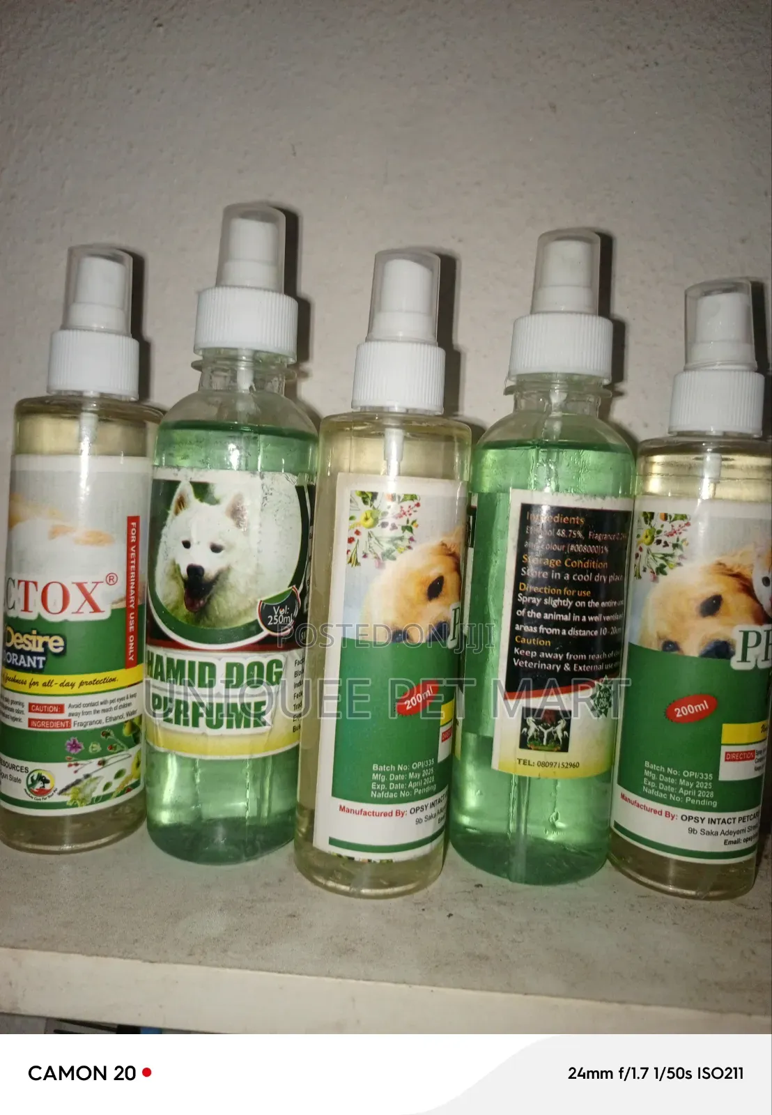 Pet Perfumes
