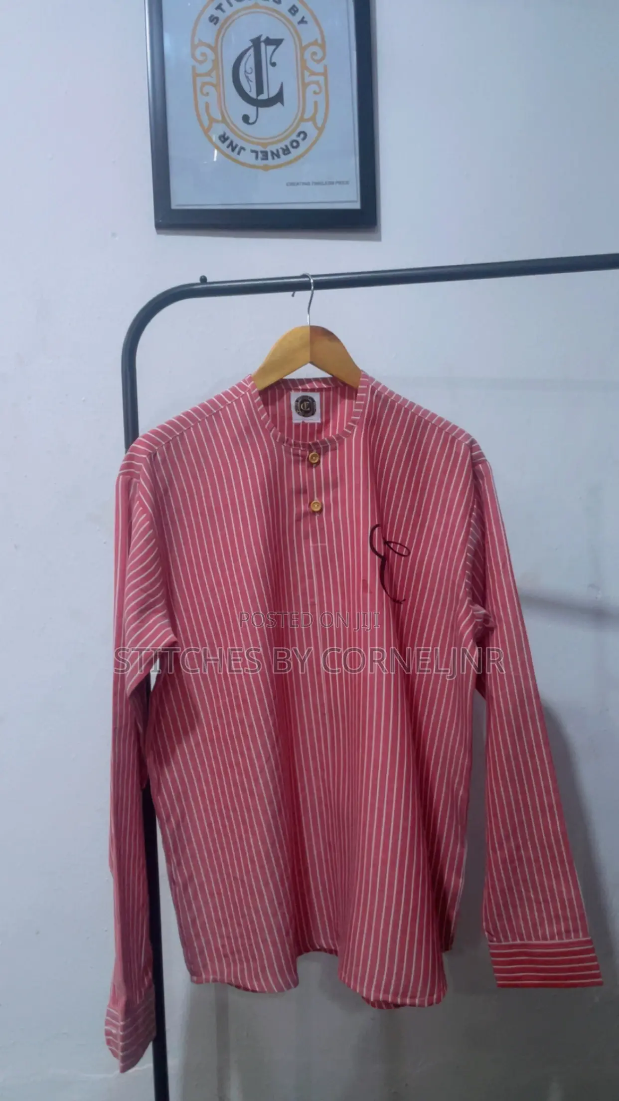 Premium Cotton Striped Shirt