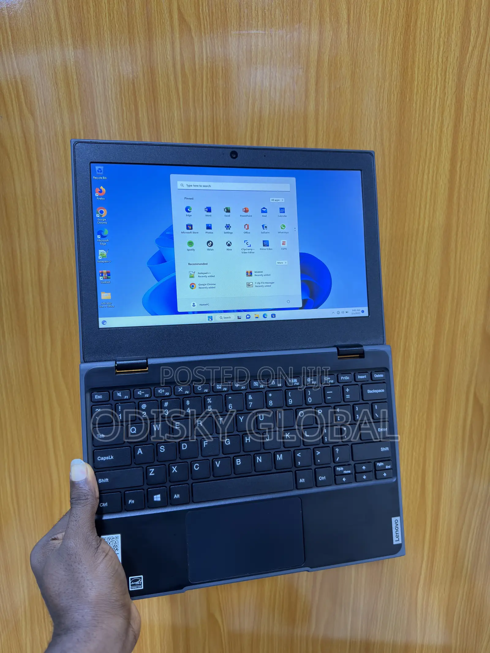 Laptop Lenovo 100e 4GB AMD SSD 60GB