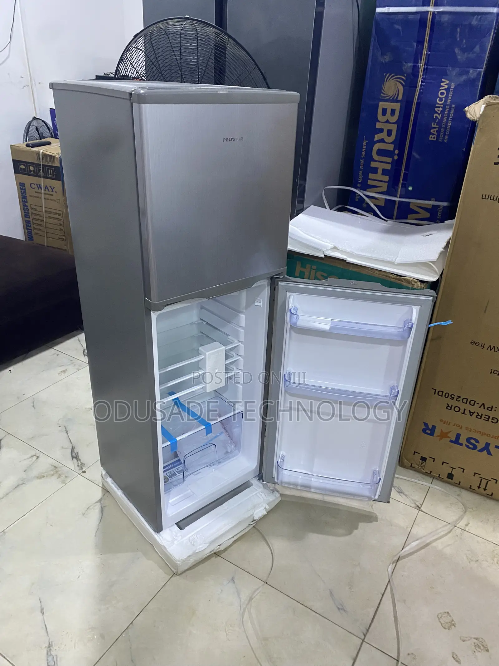 Polystar Refrigerator 142l With Adjustable Temperature
