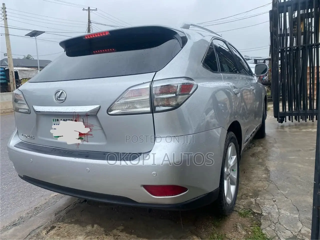 Lexus RX 2011 Silver
