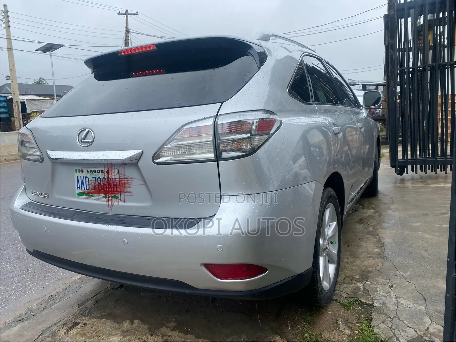 Lexus RX 2011 Silver