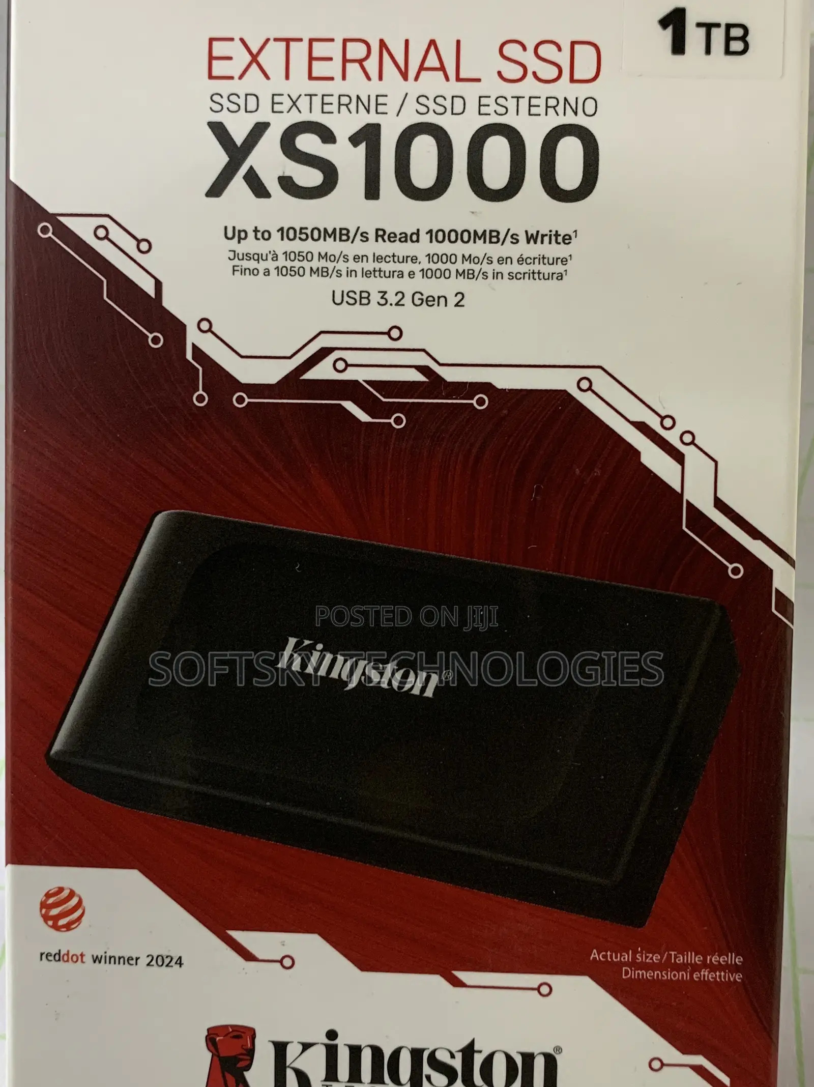 Kingston 1tb External SSD