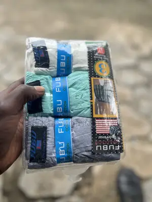 Fubu Men's Woven Boxers Pack of 3 - 100% Cotton Assorted Colors