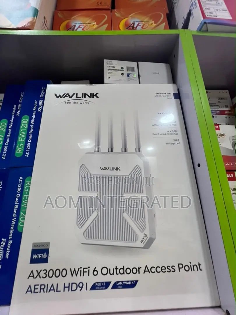 Wavlink Wi-Fi 6 Dual-Band Wireless Range Extender/Access Point