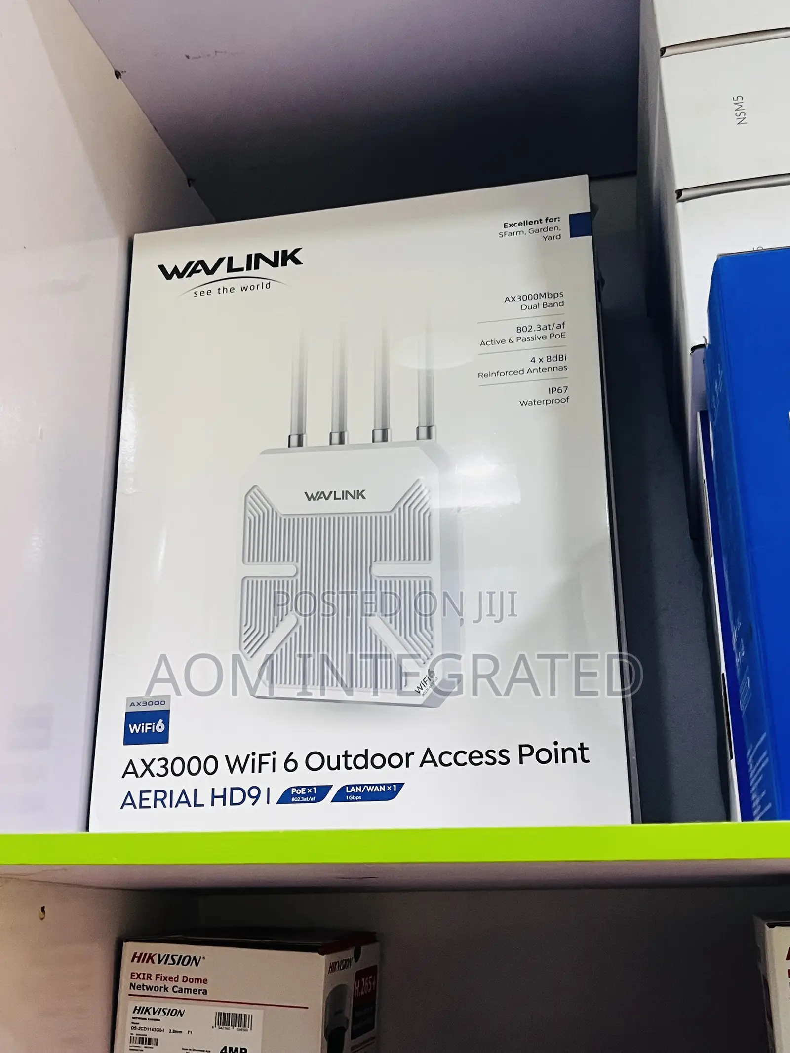 Wavlink Wi-Fi 6 Dual-Band Wireless Range Extender/Access Point