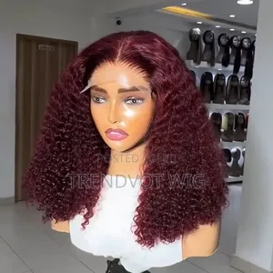 16inches Bob Human Hair Wig 13x4 Hd Lace Front
