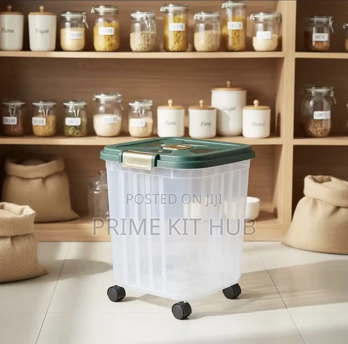 Storage Container With Wheel.