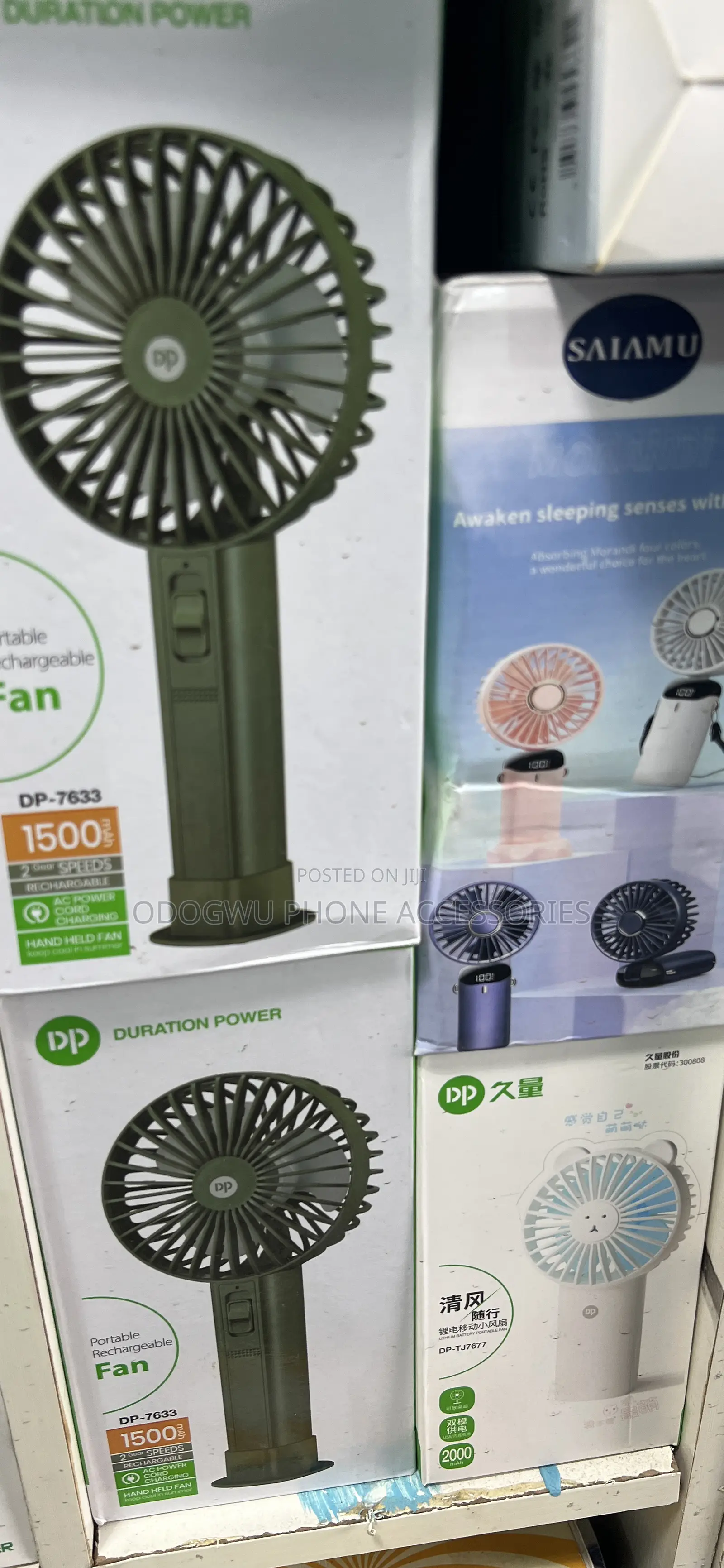 Original Rechargeable Fan