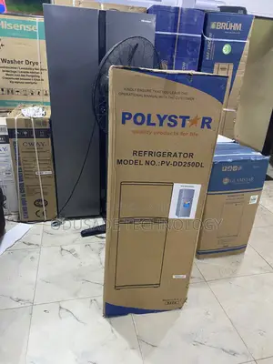 Polystar 142l Double Door Home Fridge