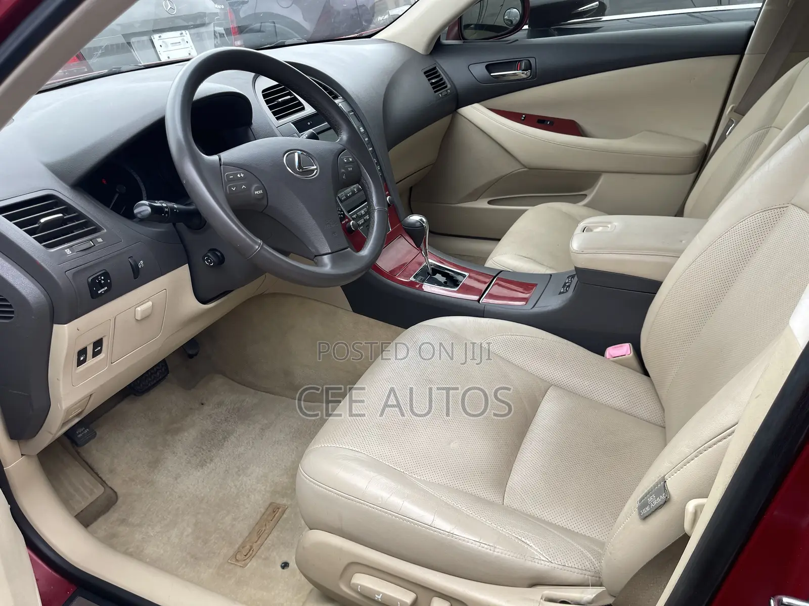 Lexus ES 350 2009 Red