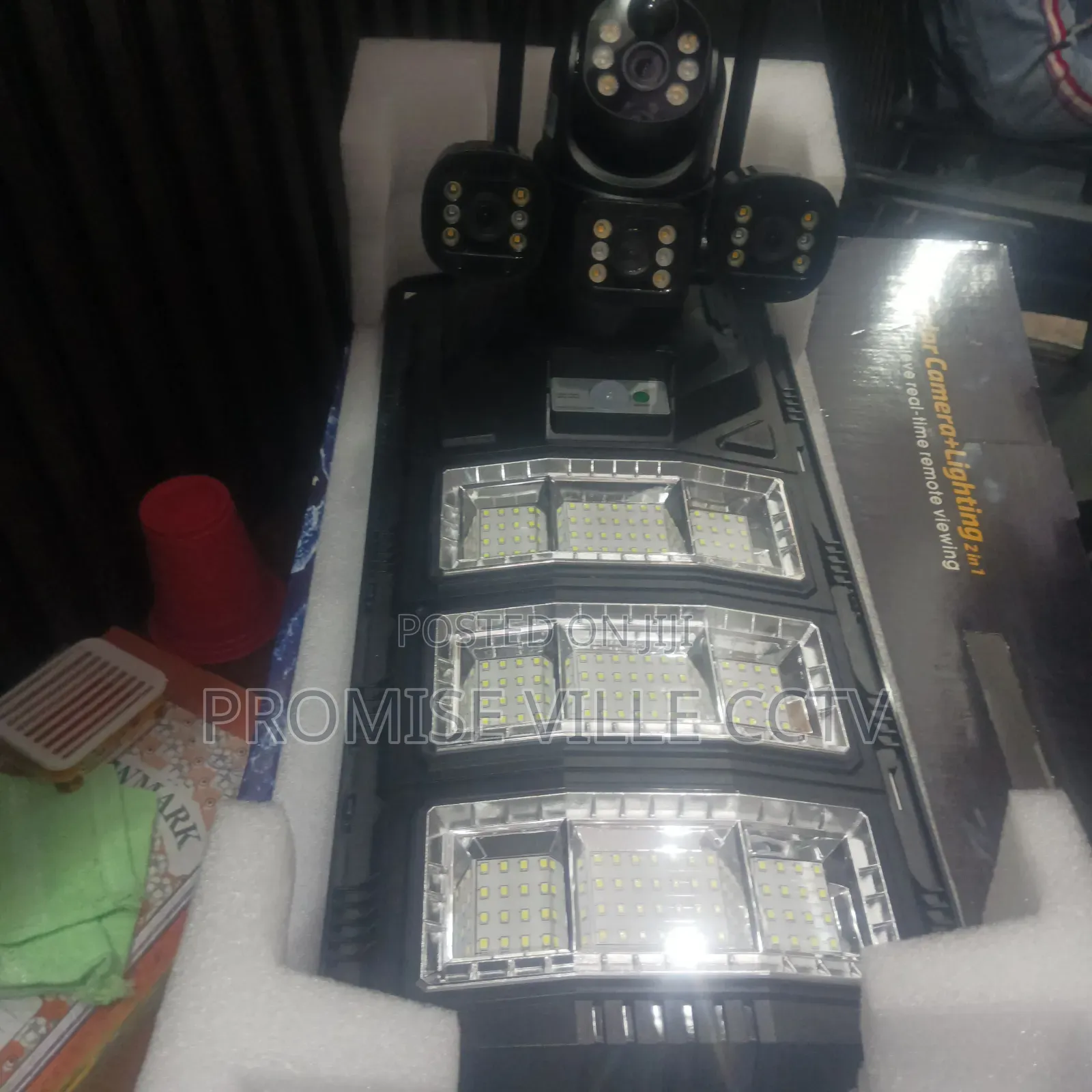 Solar Led Light Camera
