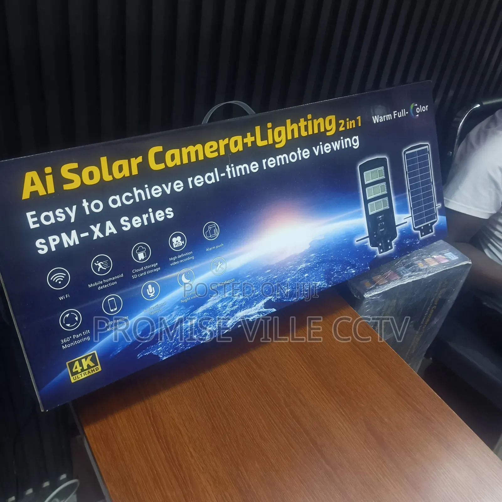 Solar Led Light Camera