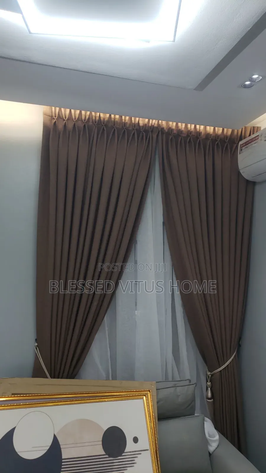 Brown Quality Curtain